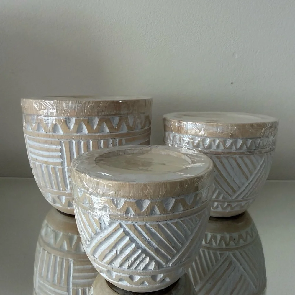 Handmade Decorative Candle - Set of 3